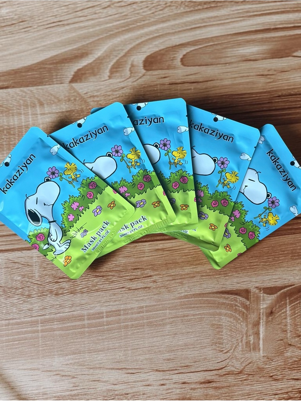 Snoopy Face Masks (Set of 5)